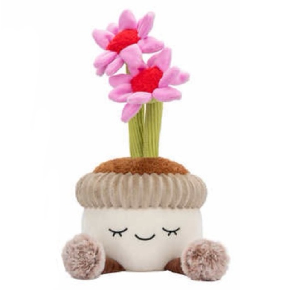 ⚡️NWOT 12” Russ Greenhouse ECHINACEA  Flower Potted Plant Plush